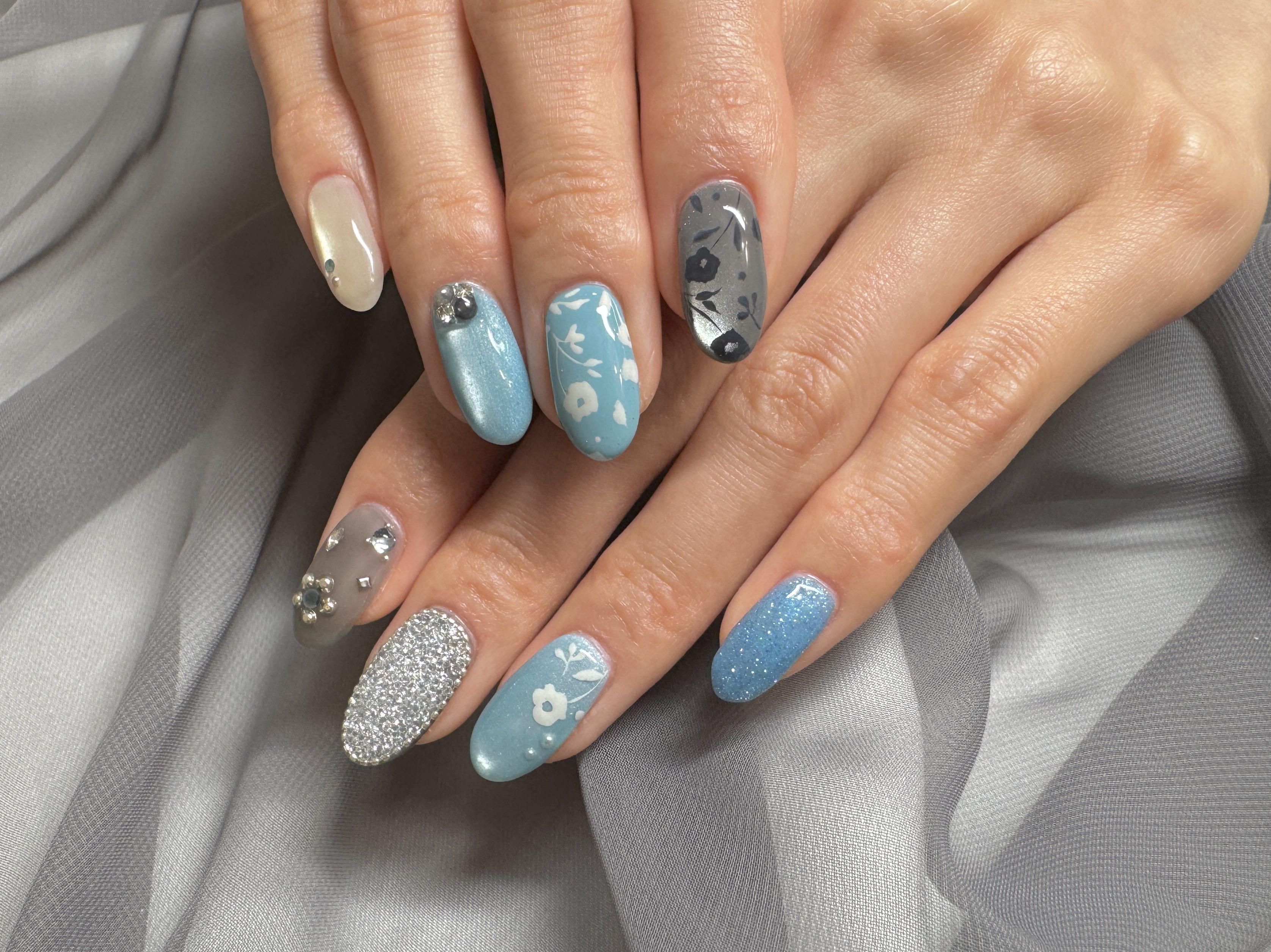 当店人気No.1マグネットネイル | 東京都下北沢のネイルならnail salon Hansum
